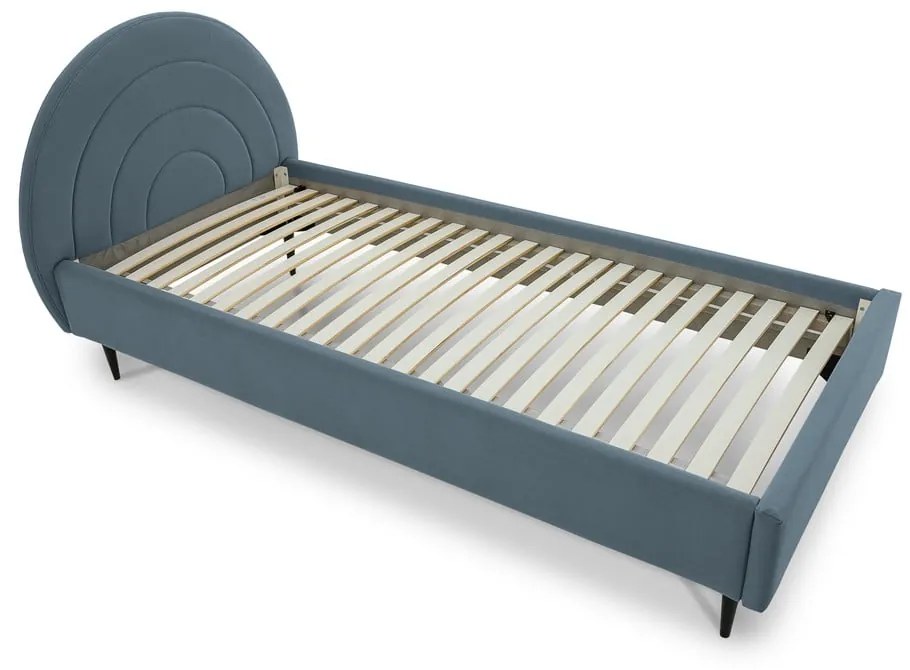 Синьо детско легло 120x200 cm Rainbow – Scandic