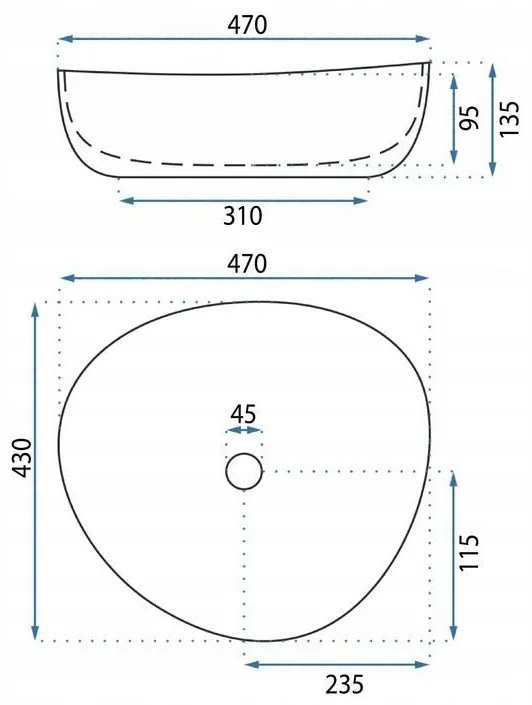 Мивка за плот Basaro Wiktoria
