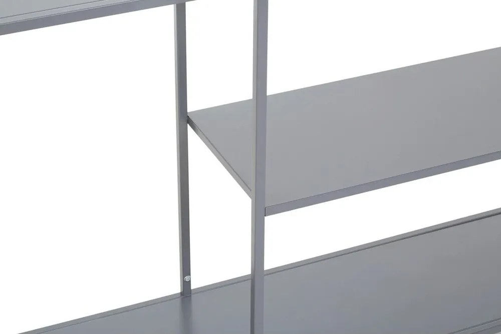Сива стоманена конзолна маса 30x120 cm Acero – Premier Housewares