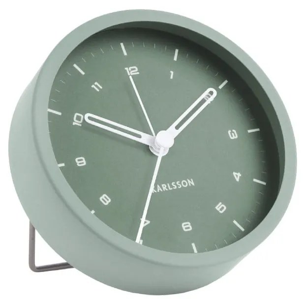 Будилник в ментовозелено, ø 9 cm Tinge - Karlsson
