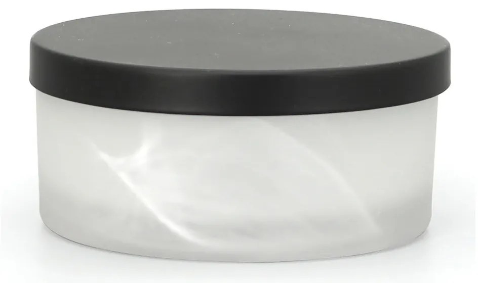 Бял стъклен органайзер за баня за памучни тампони Madison – Spirella