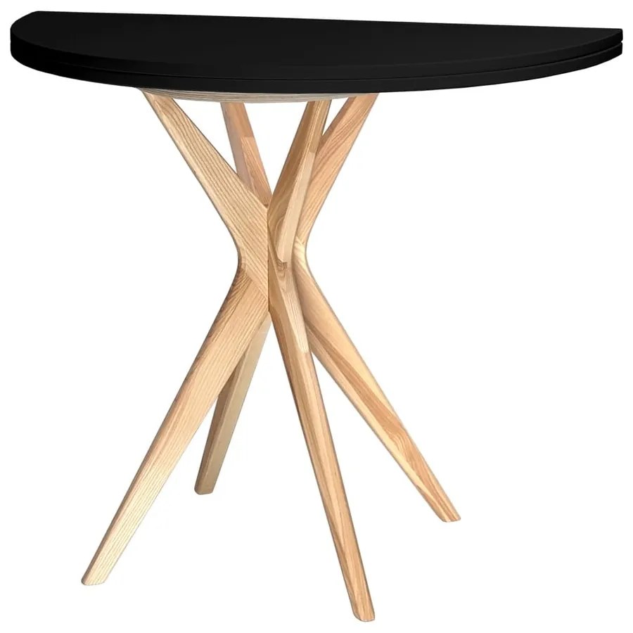 Кръгла сгъваема трапезна маса 65x90 cm Jubi – Ragaba