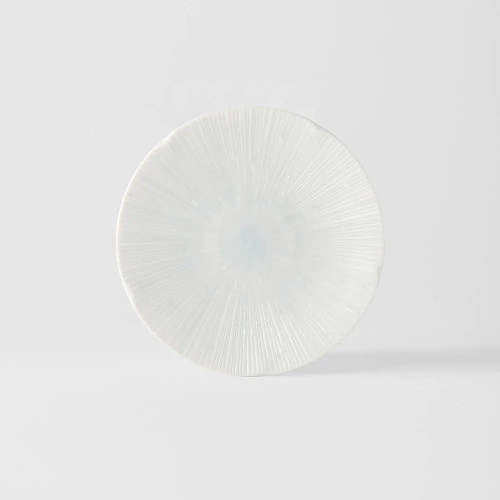 Светлосиня керамична десертна чиния ø 13 cm ICE WHITE - MIJ