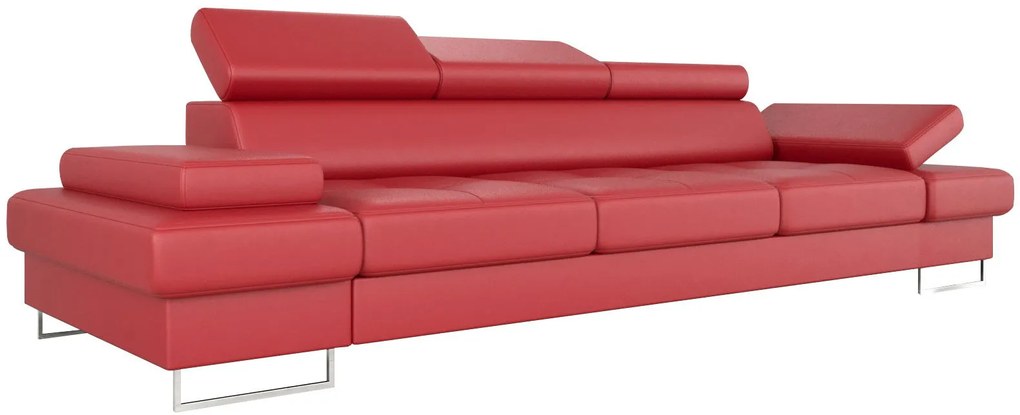 Диван Gelito LTHR триместен-Kokkino