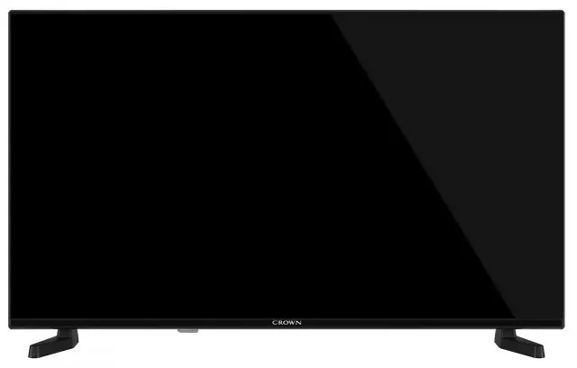 Телевизор Crown 43VU77VWS, 43", 108 см, UHD-4K 3840x2160, Клас E, VIDAA, Wi-Fi, Черен