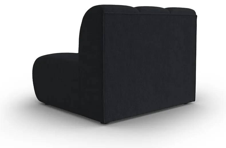Черен модул за диван Lupine - Micadoni Home