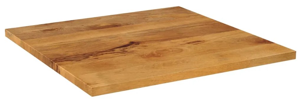 371610 vidaXL Плот за маса 80x80x2,5 см квадратен манго масив