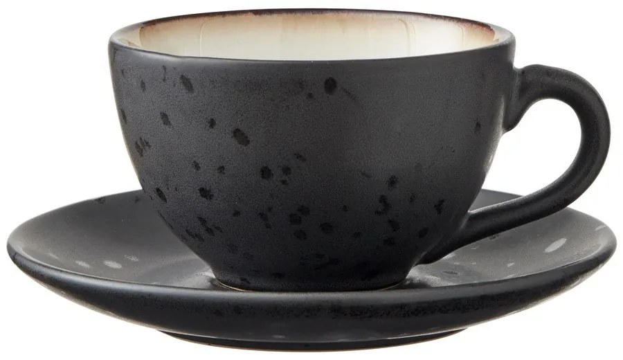 Черни глинени чаши в комплект 4 бр. 240 ml Black/Mix – Bitz