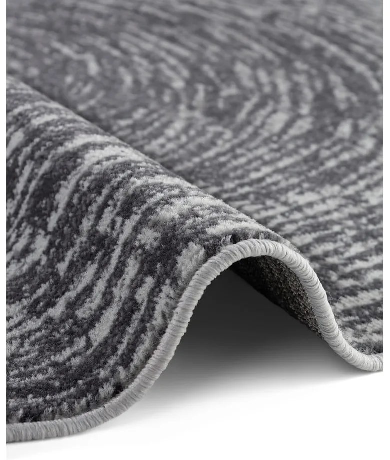 Сив кръгъл килим ø 120 cm Gloria Cavallo – Hanse Home