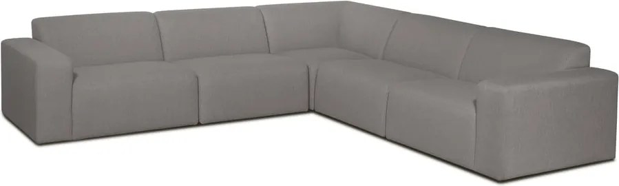 Сив ъглов диван Roxy - Scandic