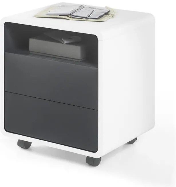 Офисен контейнер TEO, бял/антрацит