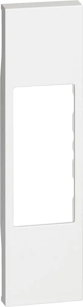 BTICINO Лицев панел за единични розетки RJ45/LED лампа K4381/RCA 1 мод. цвят Бял Living Now  - KW07