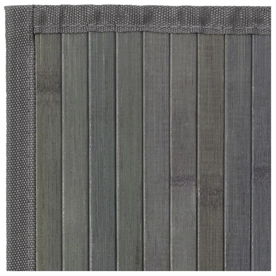 Сиво-зелен бамбуков килим 140x200 cm - Casa Selección