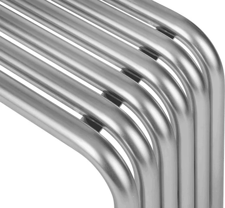 Градински стол метален в сребрист цвят Nokk – noo.ma