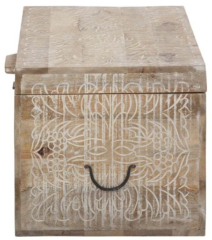 Ракла от масивно манго в естествен цвят 45x50 cm Malati – Støraa