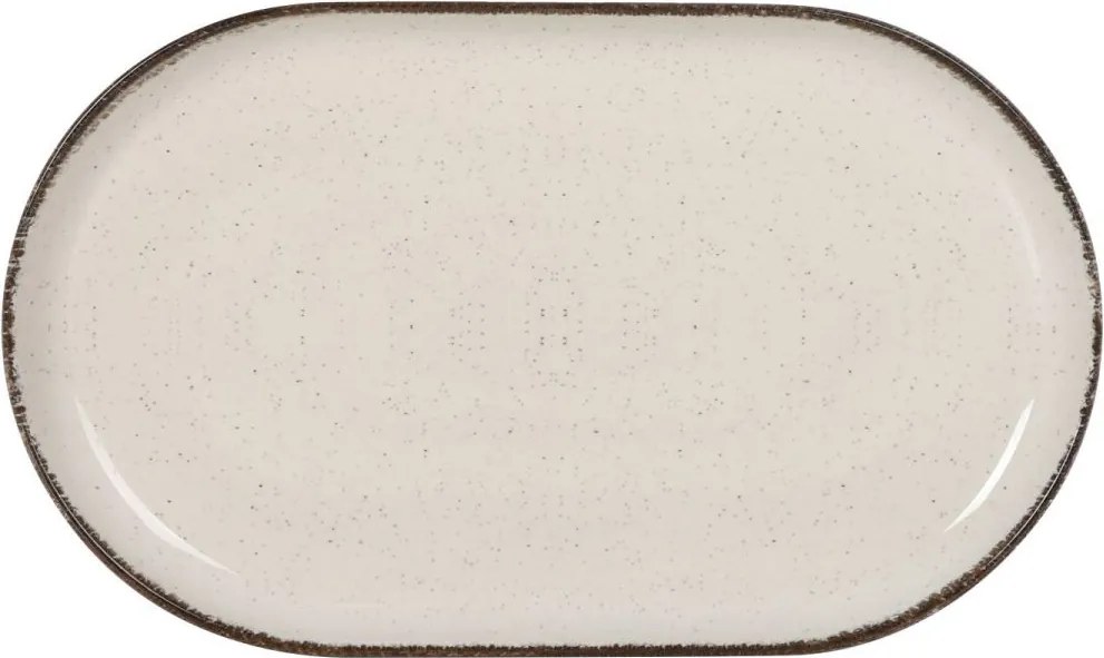 Овално Порцеланово Плато LA MEDITERRANEA Annlo - Елегантно Сервиране - 30x20 cm