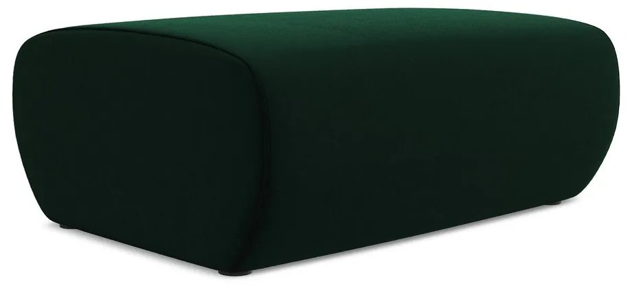 Зелена кадифена табуретка Kapua – Makamii