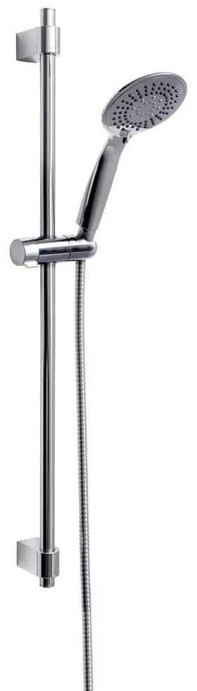 Душ комплект от неръждаема стомана в блестящо сребро 66 cm Young - Wenko