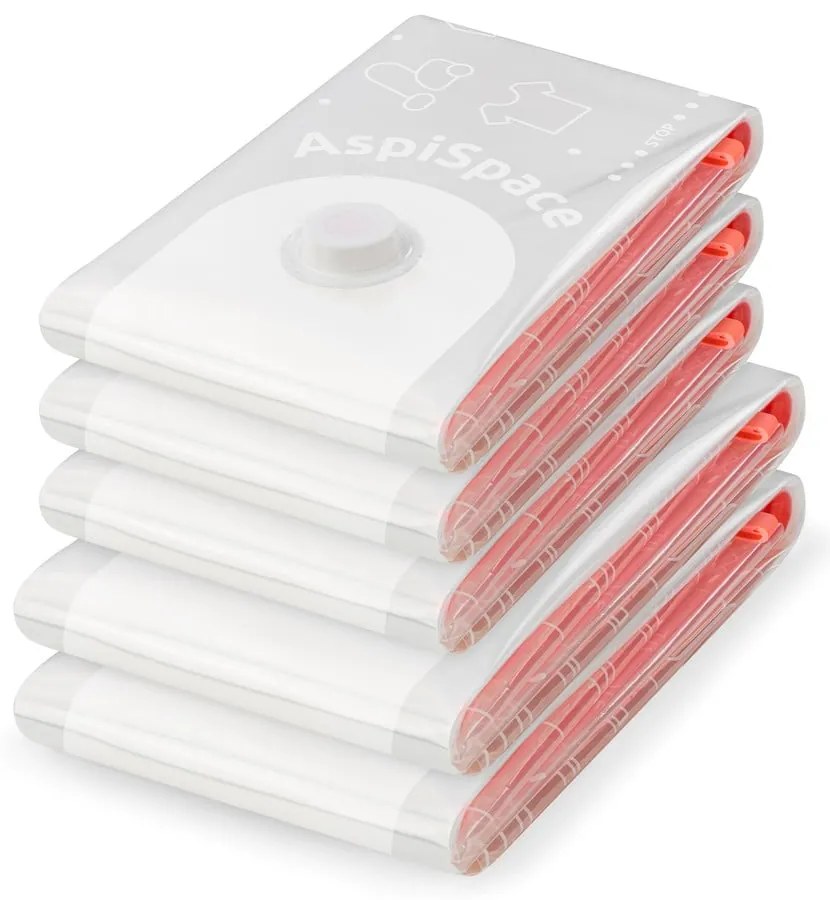 Вакуумни торбички в комплект от 5 броя Aspispace M/L – Compactor