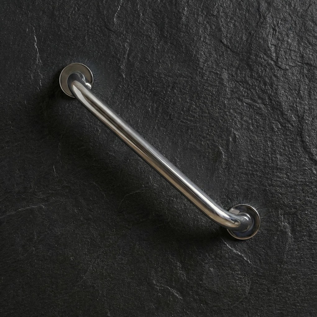 Прав дръжка за баня Chrome 40cm