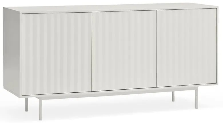 Бял нисък скрин 159x80 cm Sierra – Teulat