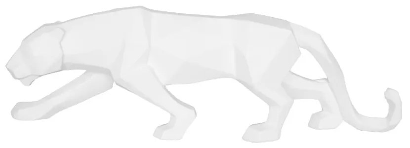 Матова бяла статуя на Пантера Origami - PT LIVING