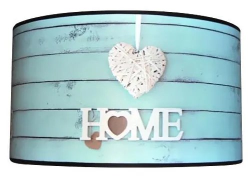 Потолен лампион HOME 2xE27/60W/230V синьо