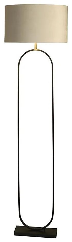 Searchlight EU95101TA - Подова лампа MODISH 1xE27/60W/230V кремава