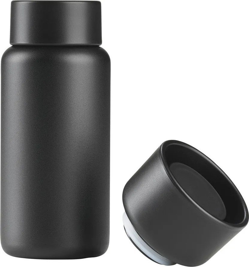 Черна термочаша от неръждаема стомана 400 ml Singles – Zone