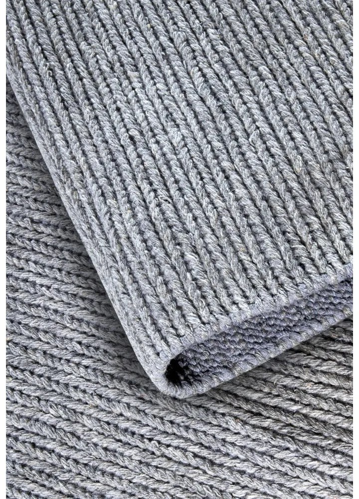 Сива ръчно изработена вълнена пътека 80x200 cm Francois – Villeroy&Boch