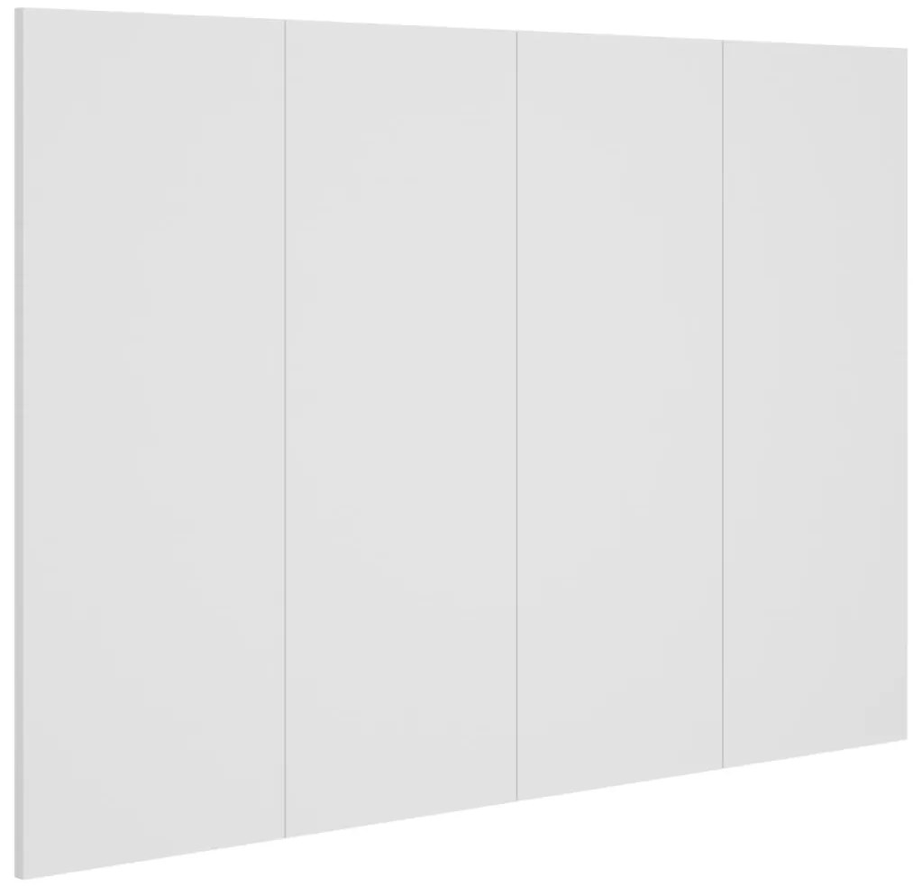 811025 vidaXL Горна табла за легло, бяла, 120x1,5x80 см, инженерна дървесина