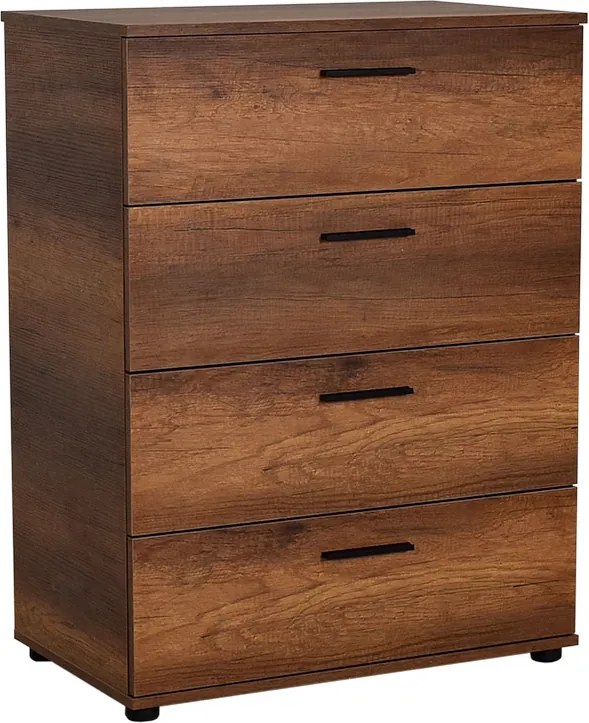 Комод Trendline в орехов цвят 73x44x96см.