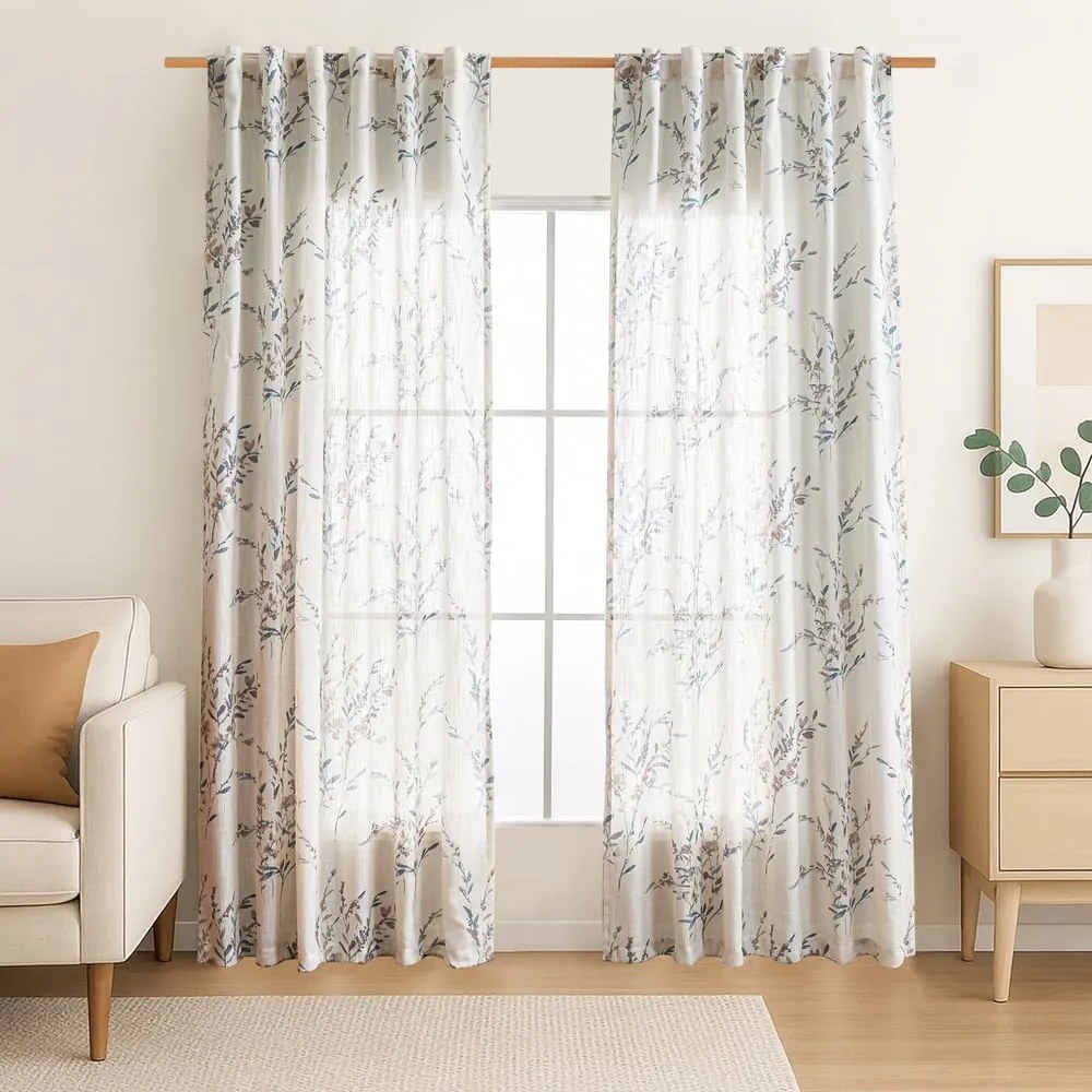 Кремаво перде 135x250 cm Ramita – Restilo