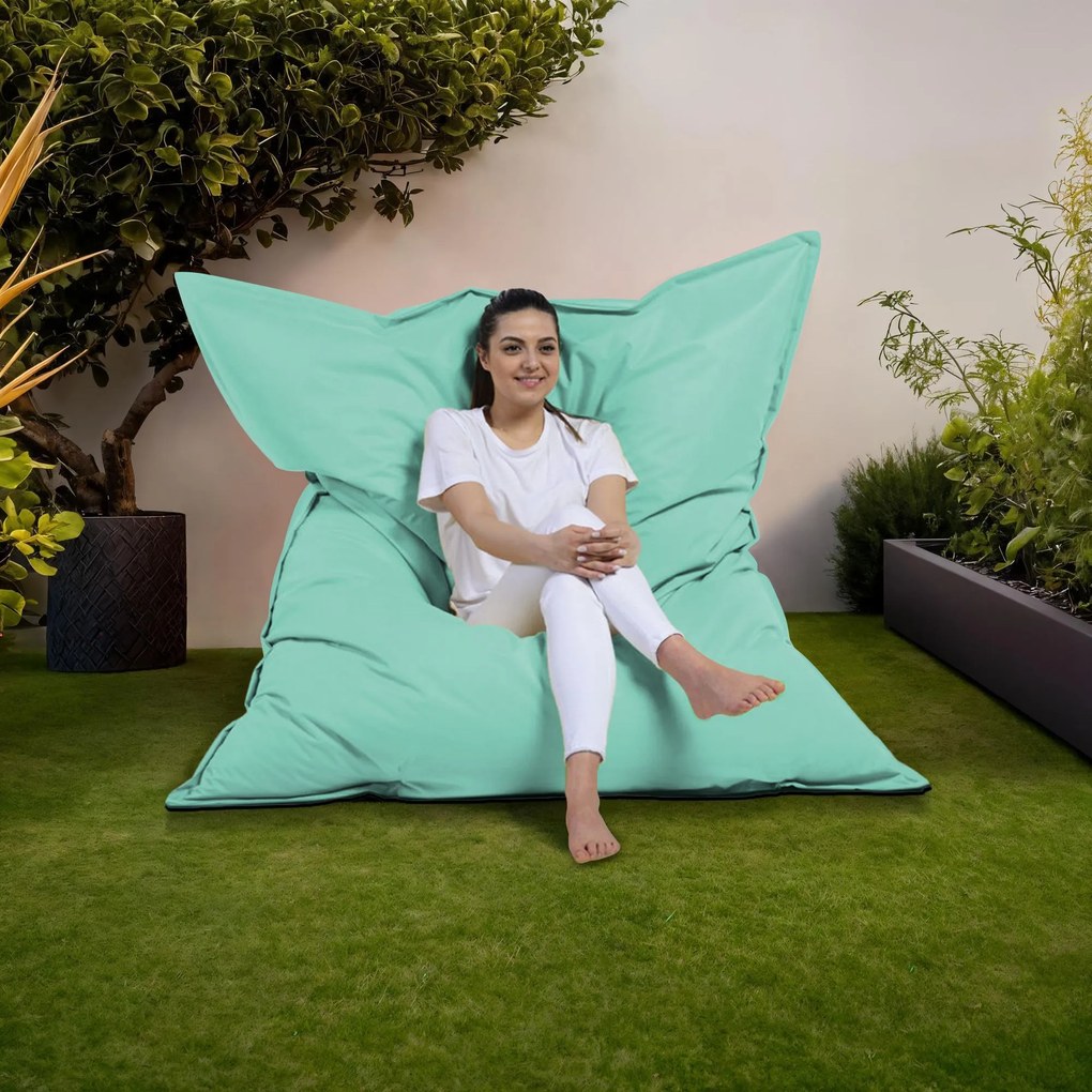 Градински пуф Giant Cushion 140x180, цвят Тюркоаз