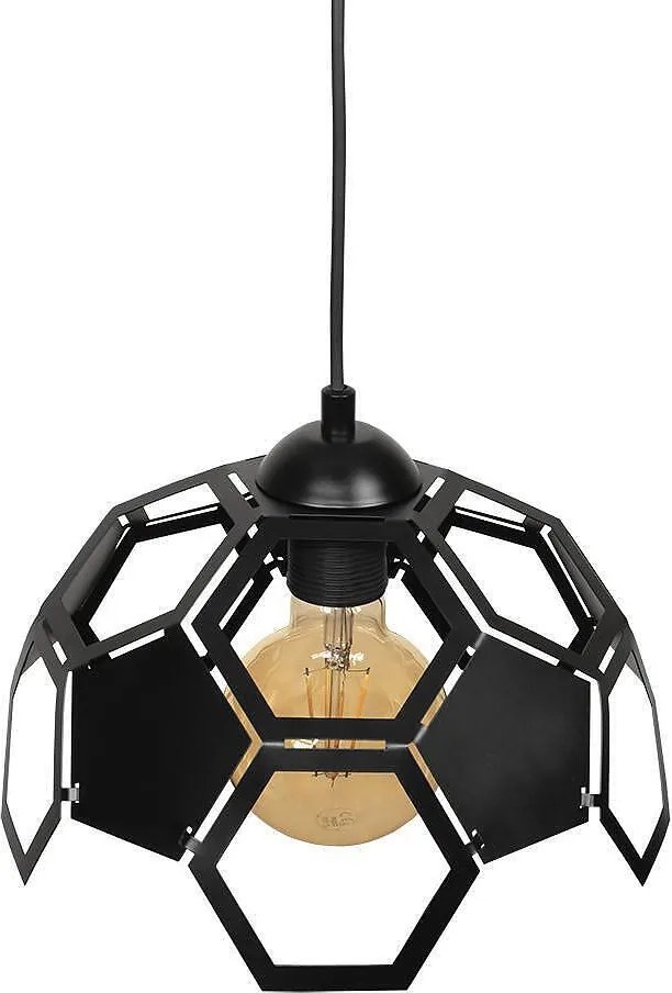 Пендел ДАНТЕ 1, черен, 1xE27