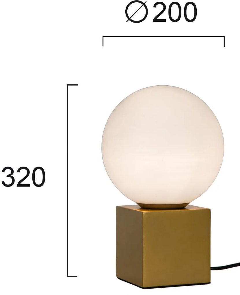 Лампа за четене Viokef Lin-Злато