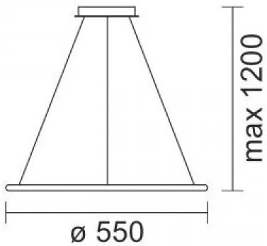 Плафон Circle 3000K 35W-Kafe