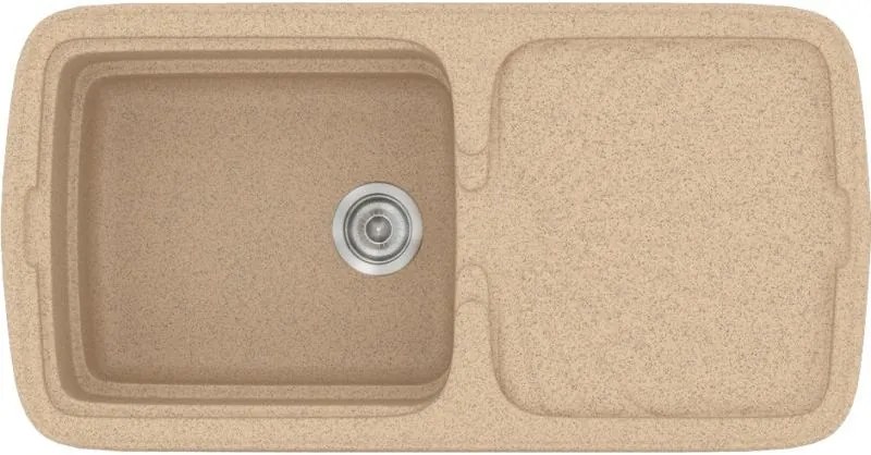 Мивка Sanitec 306-Granite Beige