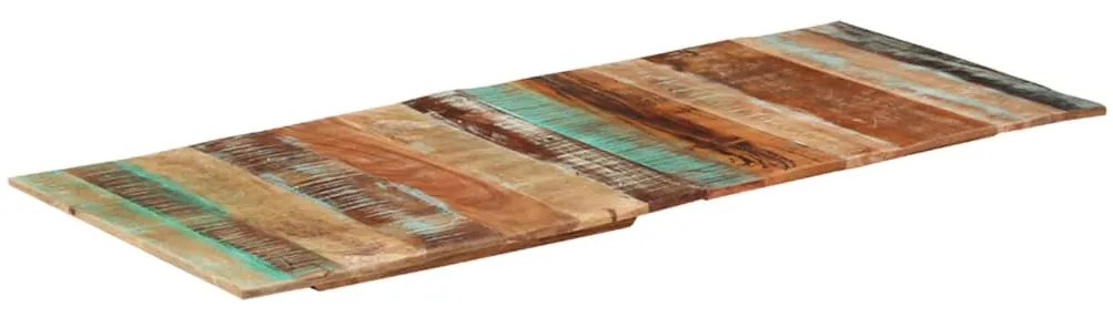 286047 vidaXL Правоъгълен плот за маса 60x140 см 15-16 мм регенериран масив