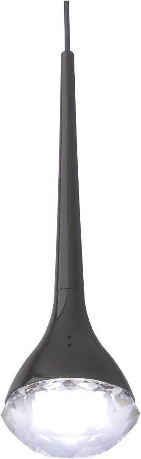 Open Design OR84795 - LED полилей на кабел CRIMA LED/7W/230V черен