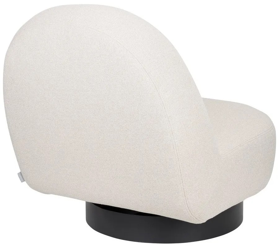 Кремаво въртящо се кресло Eden – Zuiver