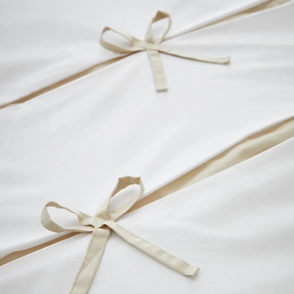 Бяло единично спално бельо 135x200 cm Milo - Catherine Lansfield