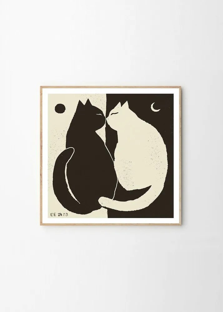 Постер 50x50 cm You and Me – Enikő Katalin Eged – The Poster Club