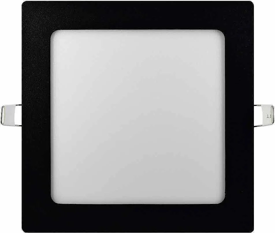 LED панел GRID, черен, 12W, 4000K