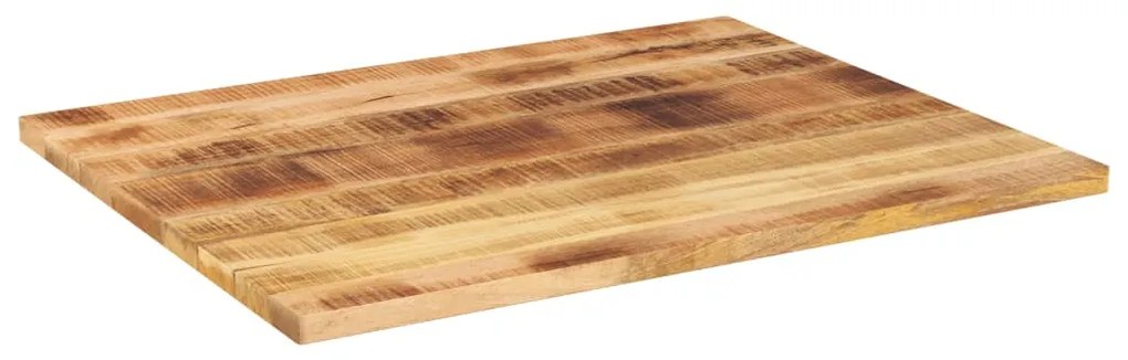 371353 vidaXL Плот за маса 110x80x2,5см правоъгълен масивно дърво грубо манго