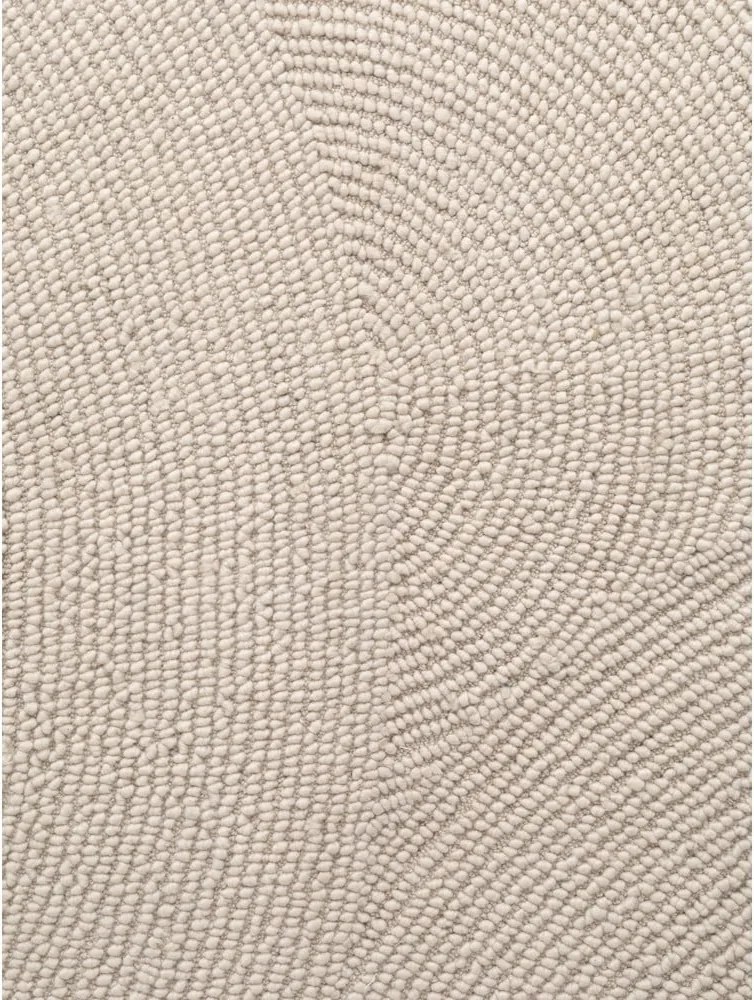 Ръчно изработена вълнена пътека в светло естествен цвят 80x300 cm Calmio – Hanse Home