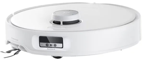 Прахосмукачка робот Roborock Q Revo Curv QRC02-00, 18500 Pa, 6400 mAh, 66W, 3D Картографиране LiDar, Станция за зареждане, Автономия до 4 часа, Бял