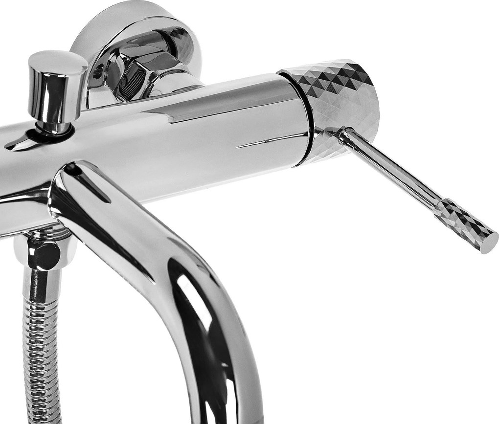 Смесител за вана Rea Lungo Diamond Chrome
