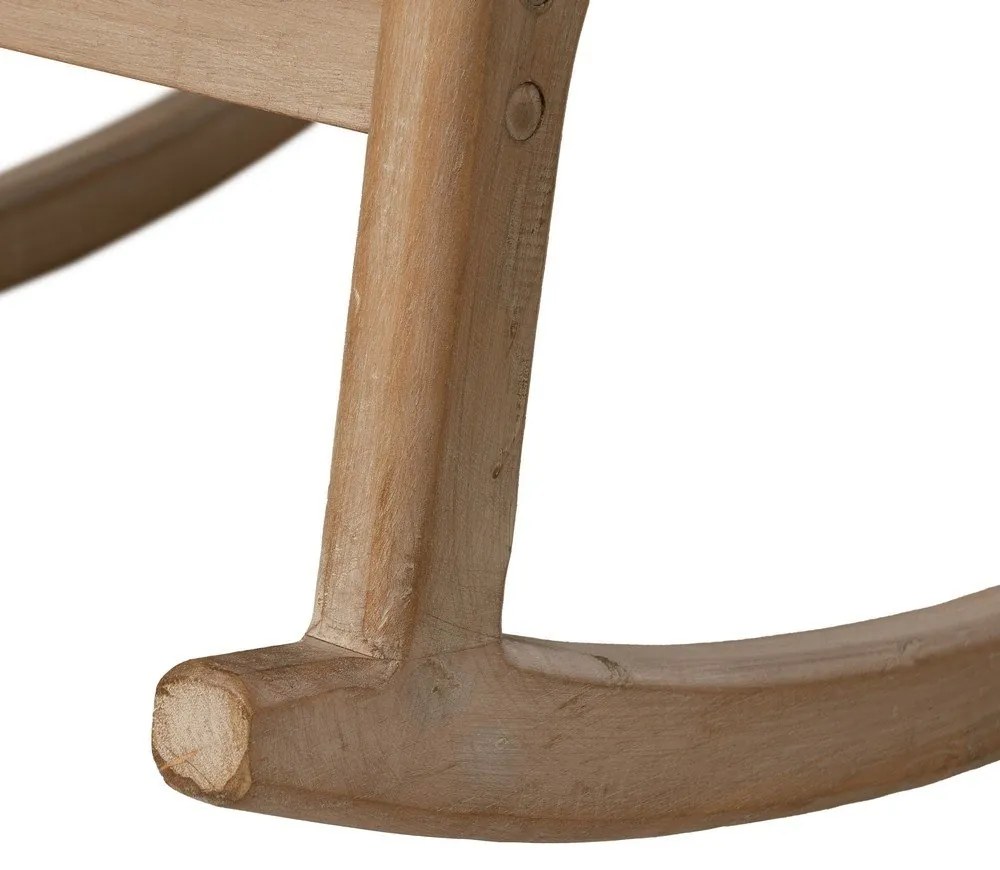 Бежово люлеещо се кресло Weave – Ixia