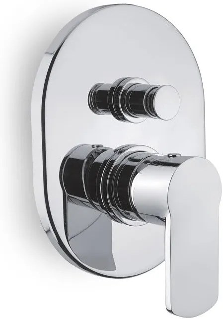 стена смесител за кран с дефлектор Armando Vicario Glam